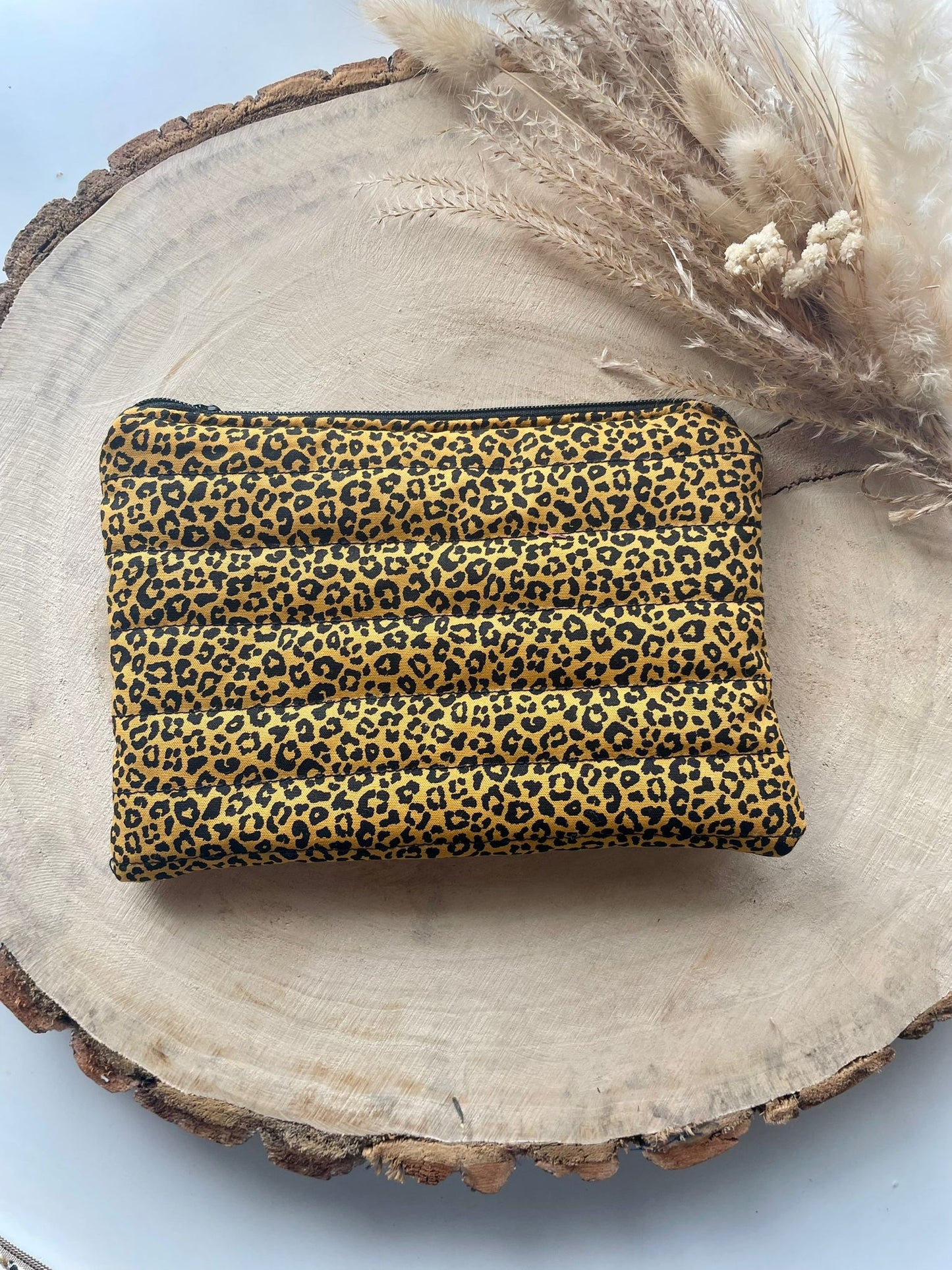 Trousse plate matelassée