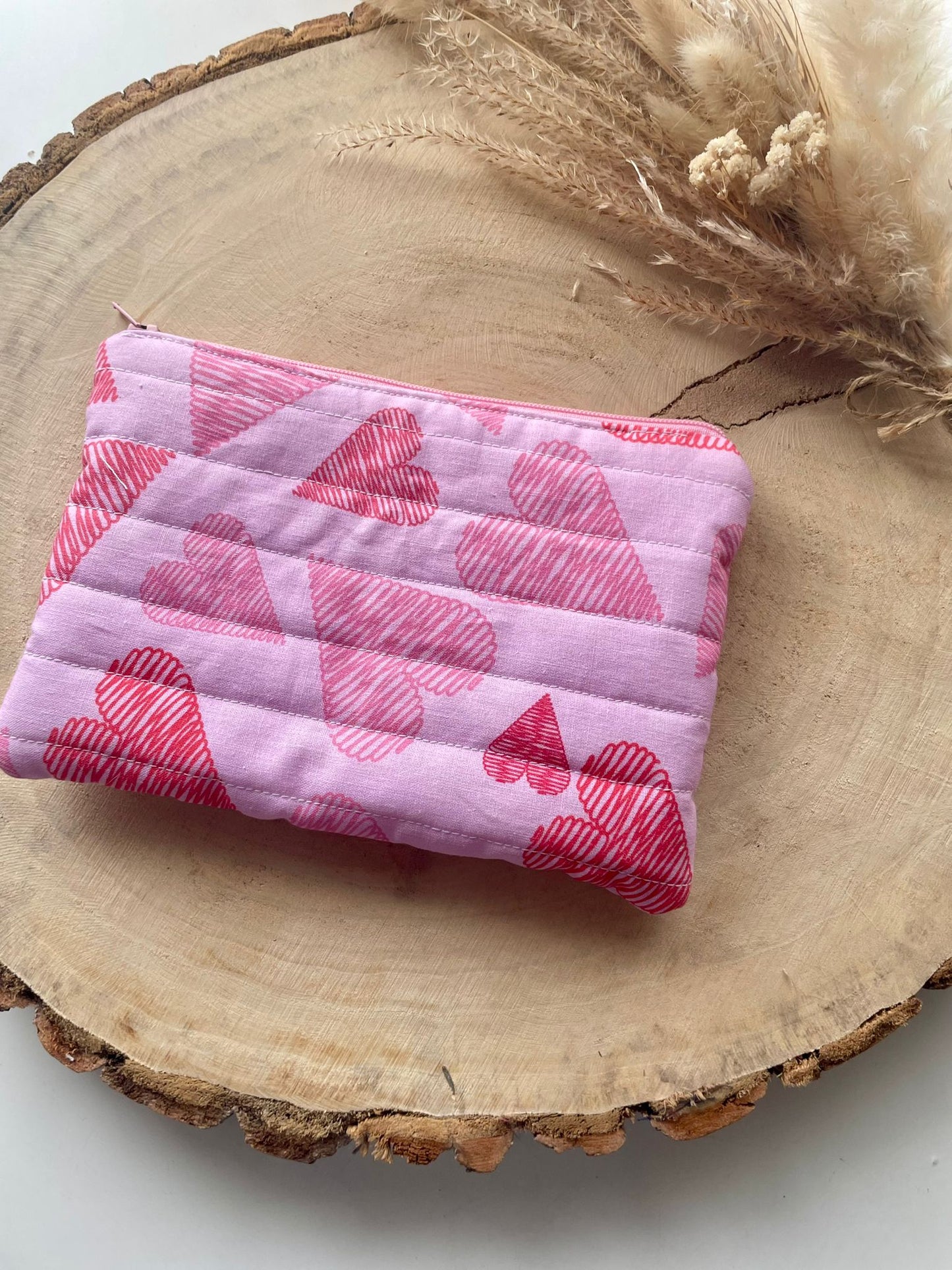 Trousse plate matelassée